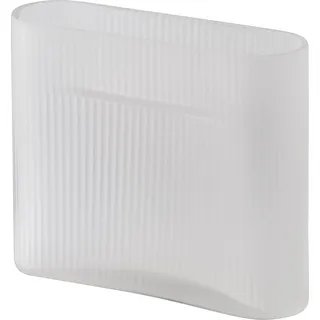 Muuto Ridge Vase, 16,5 cm, weiß