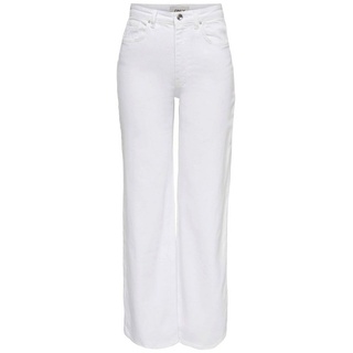ONLY Weite Jeans Juicy (1-tlg) Weiteres Detail, Plain/ohne Details weiß 25Mary & Paul