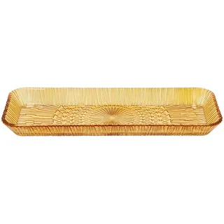 Bitz Servierplatte, rechteckig Kusintha in Amber | Gr.: onesize