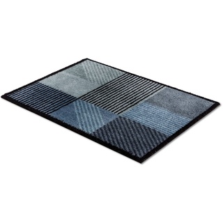 SCHÖNER WOHNEN-Kollektion Fußmatte Manhattan 50 x 70 cm Polyamid Blau