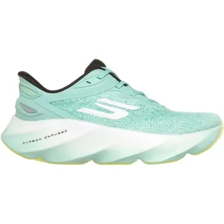 SKECHERS Aero Burst Slip-Ins Damen Laufschuhe grün/türkis/schwarz - 38,5