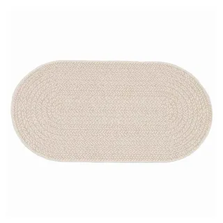 vidaXL Teppich ZIZUR Creme PP