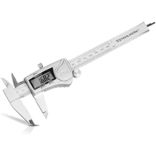 STAHLWERK Digitaler Messschieber DMS-3 ST Edelstahl 15 cm