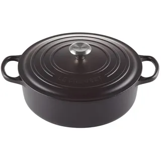 Le Creuset Signature Gourmet-Bräter 30 cm schwarz matt