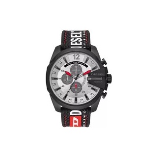 Diesel Uhren - Mega Chief Chronograph Nylon Watch - Gr. unisize - in Schwarz - für Damen