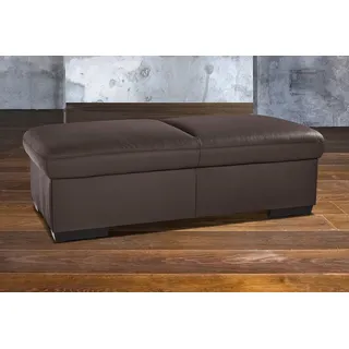 exxpo - sofa fashion Hocker »Salerno Bankhocker, bequem und komfortabel«, braun