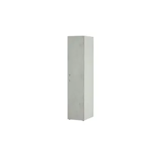 Schrank  1-türig  Multischrank-System ¦ grau ¦ Maße (cm): B: 40 H: 185 T: 54.0