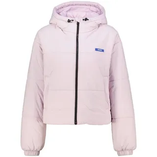 HUGO Steppjacke Damen Steppjacke mit Kapuze FREYA Relaxed Fit (1-St) rosa L