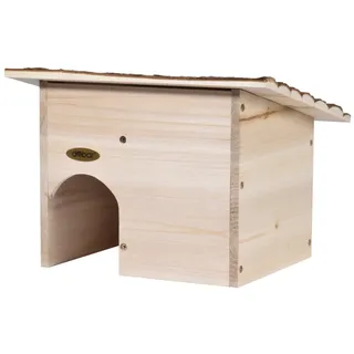 dobar Vogelhaus Dobar Igelschlafhaus Bausatz 25 x 28 x 34 cm braun