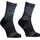 Socken 45-47 Schwarz/Blau