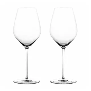 SPIEGELAU Gläser-Set Highline Rotwein 2er Set, Kristallglas weiß