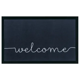 HANSE HOME Cozy Welcome 45 x 75 cm Grau/Creme
