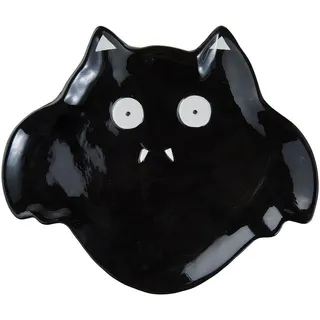 BUTLERS Deko-Teller HALLOWEEN Fledermaus |