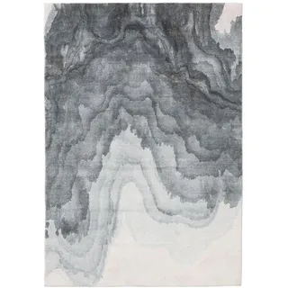 KUNSTLOFT Mara Teppich 200 x 300 cm Grau