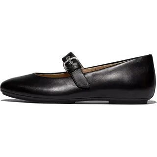 Fitflop DELICATO Leather Mary Janes Black