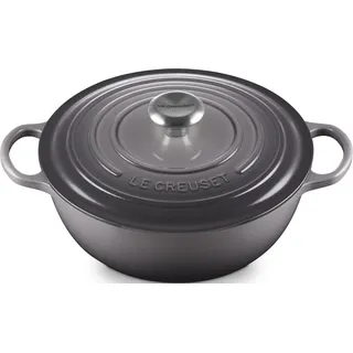 Le Creuset Signature Bräter 26 cm rund flint
