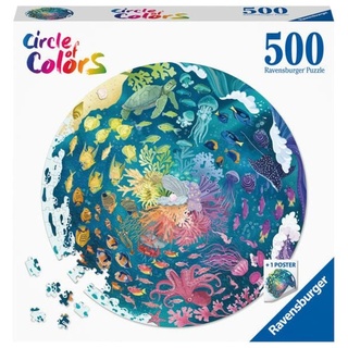 Puzzle Ravensburger Circle of Colors - Ocean 500 Teile