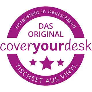 coveryourdesk CoverYourDesk, Tischset, Tischset Bunte Mandalas