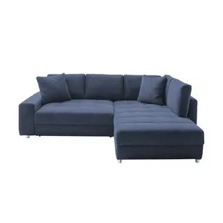 bobb Ecksofa Arissa de Luxe ¦ blau ¦ Maße (cm): B: 265 H: 84 T: 215.0