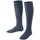 Unisex K Kh nachhaltige Baumwolle lang einfarbig 1 Paar Blau Dark Blue Melange 6688 35-38 35-38