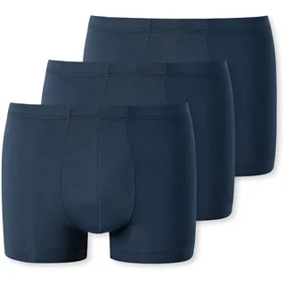SCHIESSER Boxershorts Uncover Cotton blau M 3er Pack