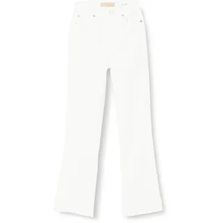 7 For All Mankind Damen Hw Slim Kick Luxvinsol Jeans, Weiß, 27 EU - 27