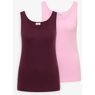 CECIL Basic Top mit Rundhals im 2er-Pack - Multicolour