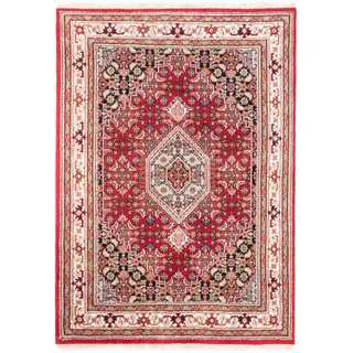 Orientteppich MORGENLAND "Bidjar - Indus Bombay" Teppiche Gr. B/L: 70 cm x 140 cm, 18 mm, 0,98 m2, 1 St., rot Orientalische Muster handgeknüpft