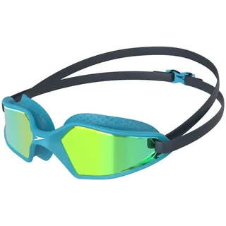 Speedo Hydropulse Schwimmbrille blau/gold Einheitsgröße