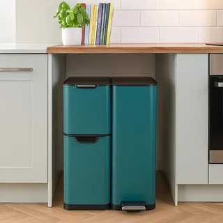 Hti-Living Mülleimer 60 l Türkis