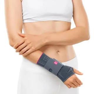 medi Manumed active Handgelenkbandage 1 St. Silber Größe IV