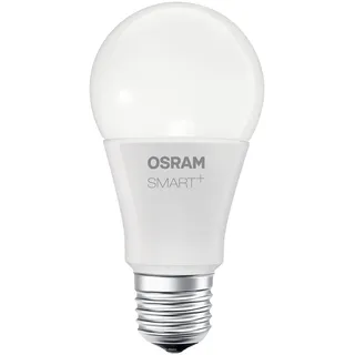 OSRAM Lamps SMART+ LED, Bluetooth Lampe mit E27 Sockel, dimmbar, ersetzt 60W Glühbirne, warmweiß, Kompatibel mit Apple Homekit und LEDVANCE Smart+ App für Android,Dimmbar,1er pack