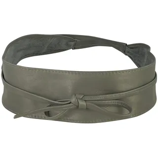 COLLEZIONE ALESSANDRO Damengürtel Leder grau 250