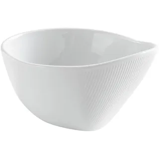 KAHLA 026912A90002C O-The better place Schale, oval 0,50 l weiß | weiße Müslischale aus aus Porzellan