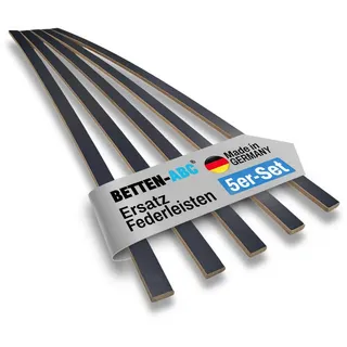 Betten-ABC Ersatz Federholzleisten 5er Set 2,4 cm x 70 cm