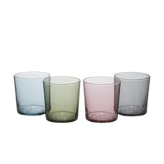 Peill+Putzler Gläserset  Louisiana ¦ mehrfarbig ¦ Glas ¦ Maße (cm): H: 8,8  Ø: 8.4