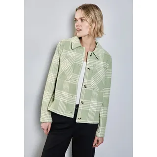 STREET ONE Jackenblazer mit Karo Muster grün 38 EU