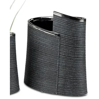 formano Dekovase Anthrazit, Farbe: Grau, Höhe: 25cm grau