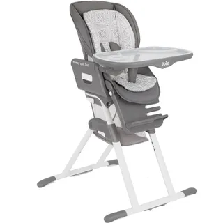 joie 3in1 Hochstuhl Mimzy Spin 3in1 ab Geburt nutzbar mit 360° drehbarem Sitz, flache Liegeposition, Tablett und Snacktablett - Tile