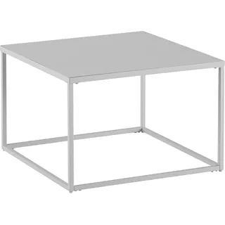 FineBuy Couchtisch "FB102988" in Weiß Metall Wohnzimmertisch Tisch Industrial