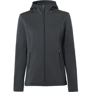 Vaude Damen Idris Fleece Hoodie Jacke (Größe XS, schwarz)
