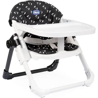 Chicco Chairy Baby Sitzerhöhung 6 Monate bis 3 Jahre (15 kg), Kinderhochstuhl, Verstellbar, Mitwachsender Baby Hochstuhl, Kompakt zu schließen und Abnehmbare Tischplatte