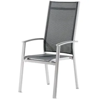 Sieger Lima Stapelsessel 60 x 132 x 108 cm grau