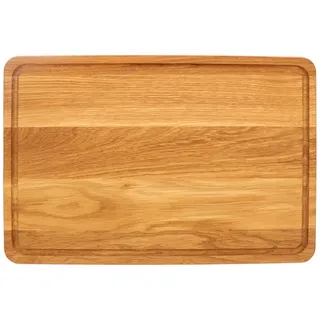 Hofmeister Holzwaren Schneidebrett Eiche 1-tlg. 50 x 30 cm Braun