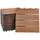 WPC Bavaro teak 30 x 30 x 2,2 cm 6 St.