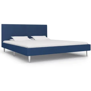vidaXL Bettgestell 180 x 200 cm Blau