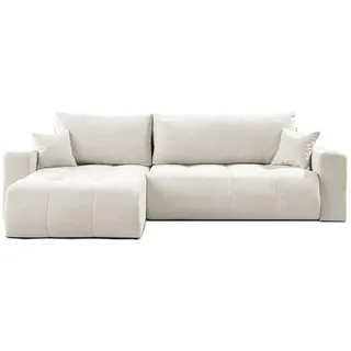 lookway Ecksofa Wind 02 Textil 4-Sitzer Beige