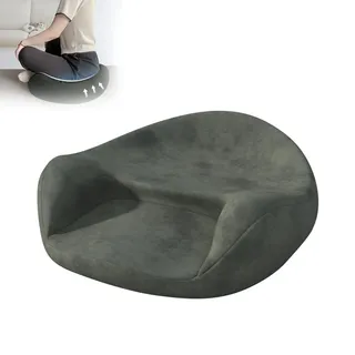 Zertylre Meditationskissen mit Ergonomischem Design,Yogakissen, Modernes, Rutschfestes, Memory-Schaum,Yogakissen Bezug waschbar,Ideal für Yoga, Meditation, Zen - Praxis und Sitzhaltungen(Tiefgrün