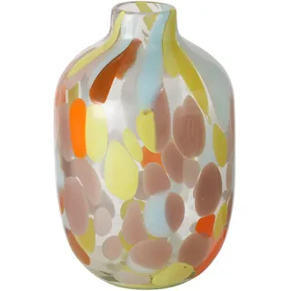 Möbel Kraft Vase mehrfarbig Glas ¦ Maße (cm): H: 26 Ø: 17.0
