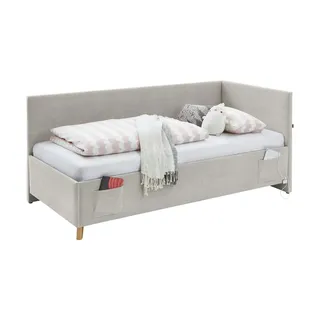 Meise Möbel Polsterbett Cool 90 x 200 cm nata inkl. Rückenelement ohne Lattenrost